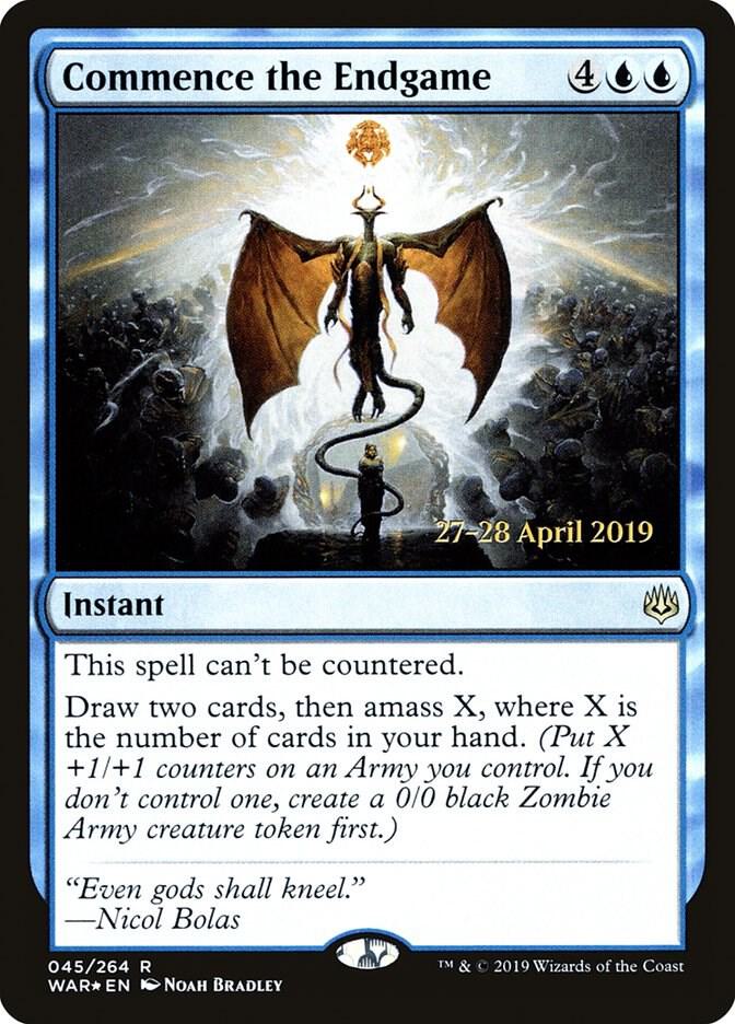 Commence the Endgame 45 (Prerelease Cards)  - Foil | Good Games Adelaide SA