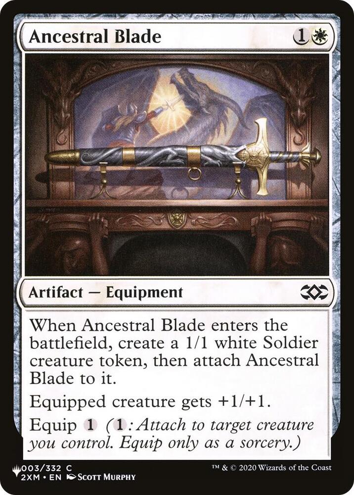 Ancestral Blade 003/332 (The List Reprints)  | Good Games Adelaide SA