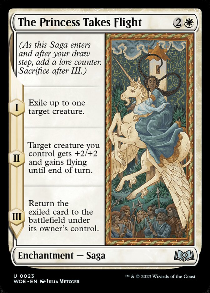 The Princess Takes Flight 23 (Wilds of Eldraine)  | Good Games Adelaide SA