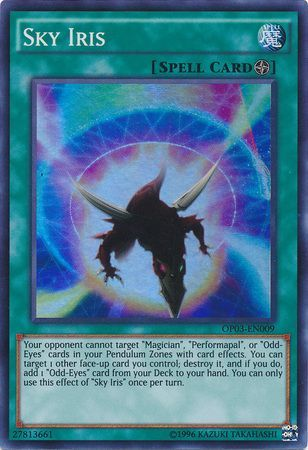 Sky Iris [OP03-EN009] Super Rare | Good Games Adelaide SA