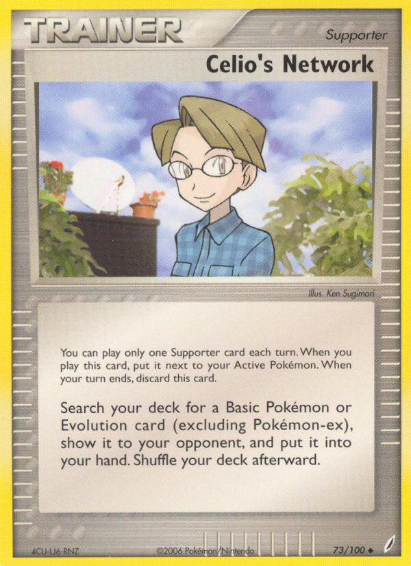 Celio's Network (73/100) [EX: Crystal Guardians] | Good Games Adelaide SA