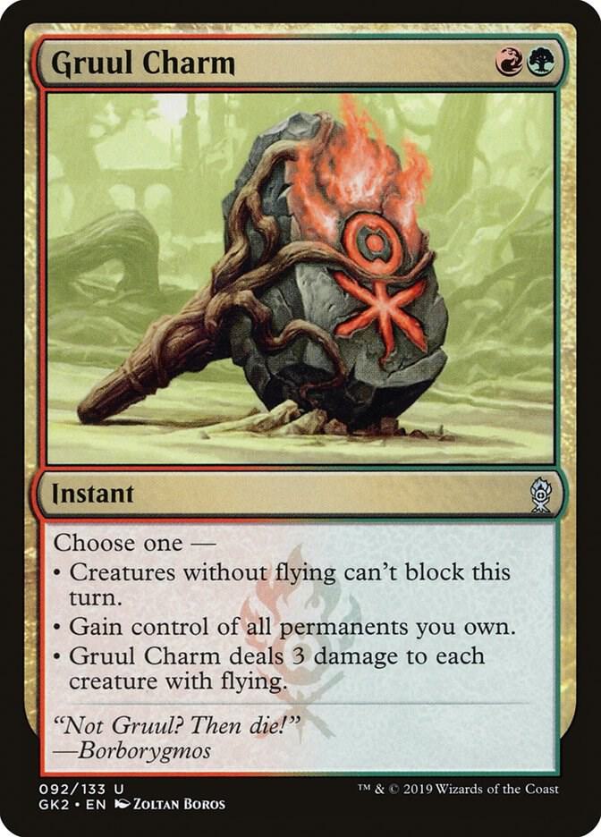 Gruul Charm 92 (Ravnica Allegiance: Guild Kits)  | Good Games Adelaide SA