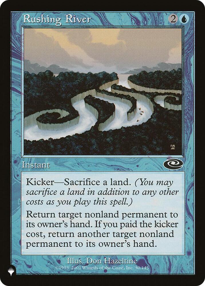 Rushing River 30/143 (The List Reprints)  | Good Games Adelaide SA