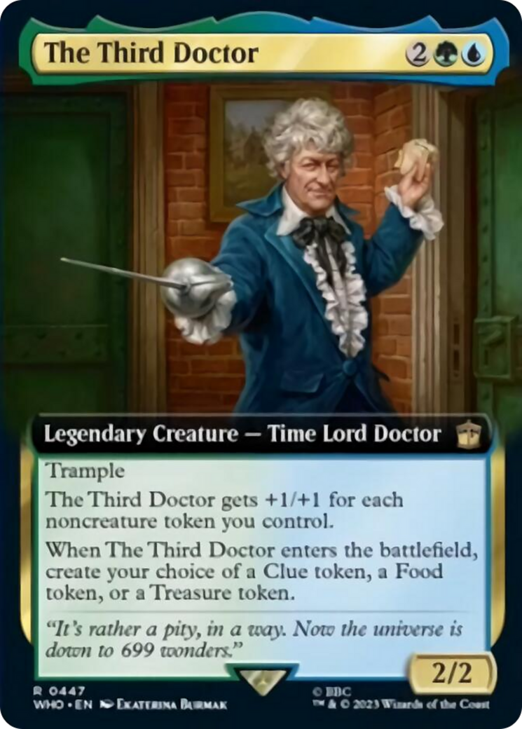 The Third Doctor (Extended Art) [Doctor Who] | Good Games Adelaide SA