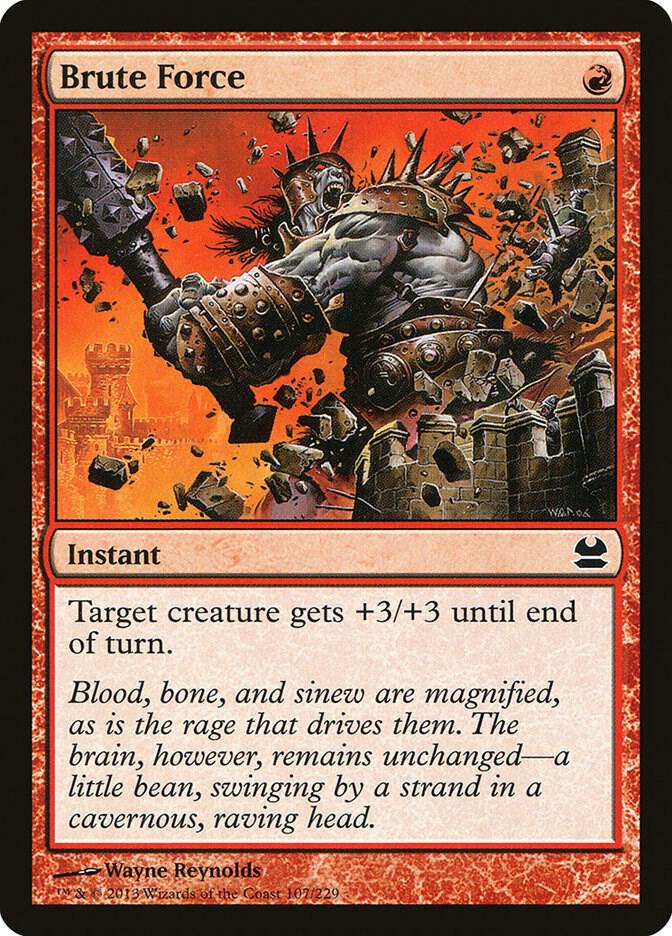 Brute Force 107 (Modern Masters)  - Foil | Good Games Adelaide SA