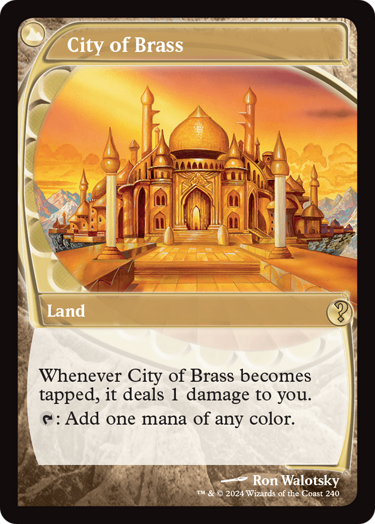 City of Brass (Future Sight) [Mystery Booster 2] | Good Games Adelaide SA