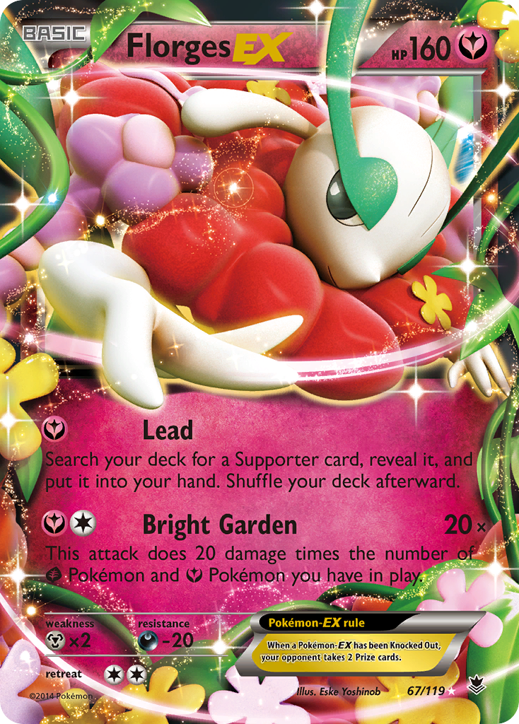 Florges EX (67/119) [XY: Phantom Forces] | Good Games Adelaide SA