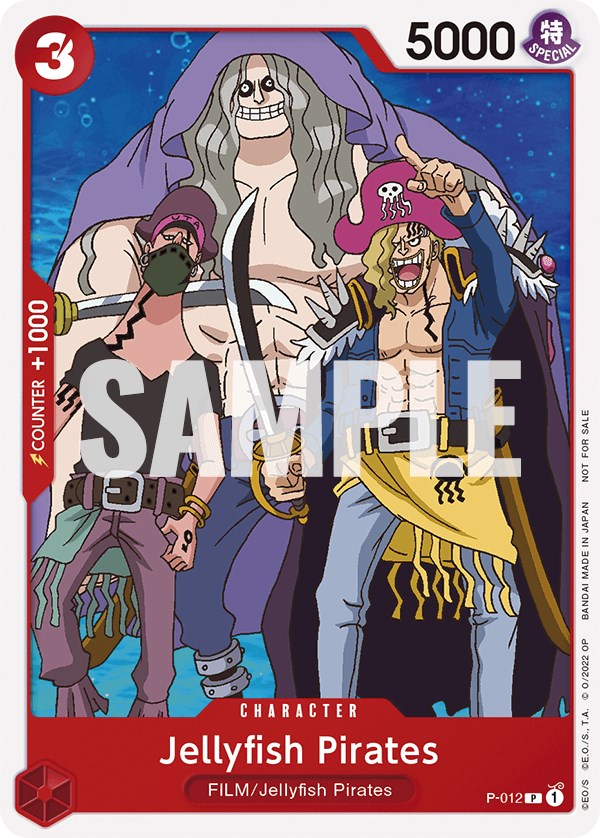 Jellyfish Pirates (One Piece Film Red) [One Piece Promotion Cards] | Good Games Adelaide SA