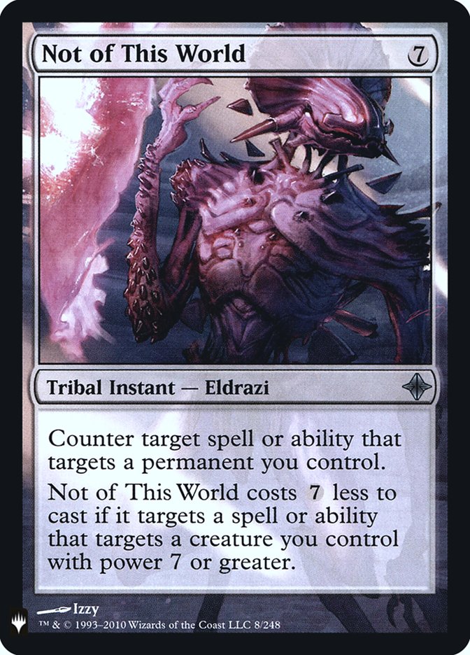 Not of This World [Mystery Booster] | Good Games Adelaide SA