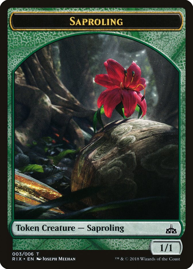 Saproling Token (003) [Rivals of Ixalan Tokens] | Good Games Adelaide SA