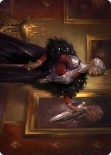 Evelyn the Covetous Art Card 24 (Art Series: Streets of New Capenna)  | Good Games Adelaide SA