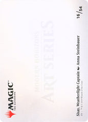 Sisay, Weatherlight Captain (Art Series) [Art Series: Modern Horizons] | Good Games Adelaide SA