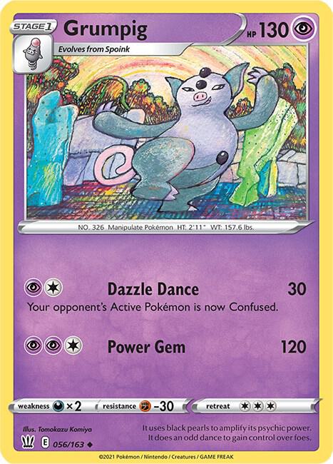 Grumpig 056/163 (SWSH05: Battle Styles)  | Good Games Adelaide SA