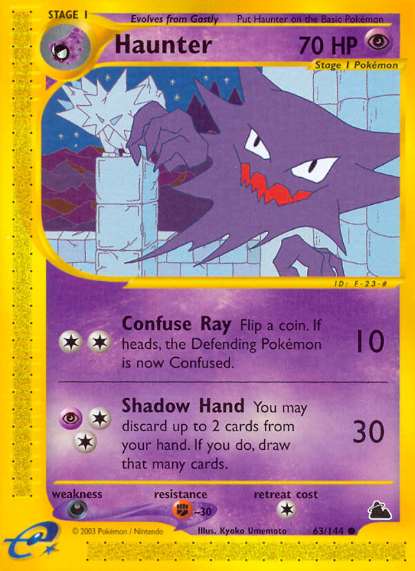 Haunter (63/144) [Skyridge] | Good Games Adelaide SA