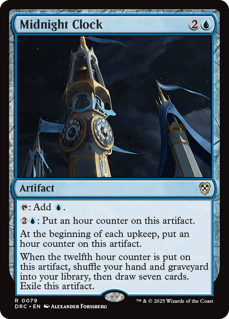 Midnight Clock [Aetherdrift Commander] | Good Games Adelaide SA