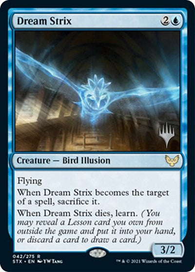 Dream Strix (Promo Pack) [Strixhaven: School of Mages Promos] | Good Games Adelaide SA