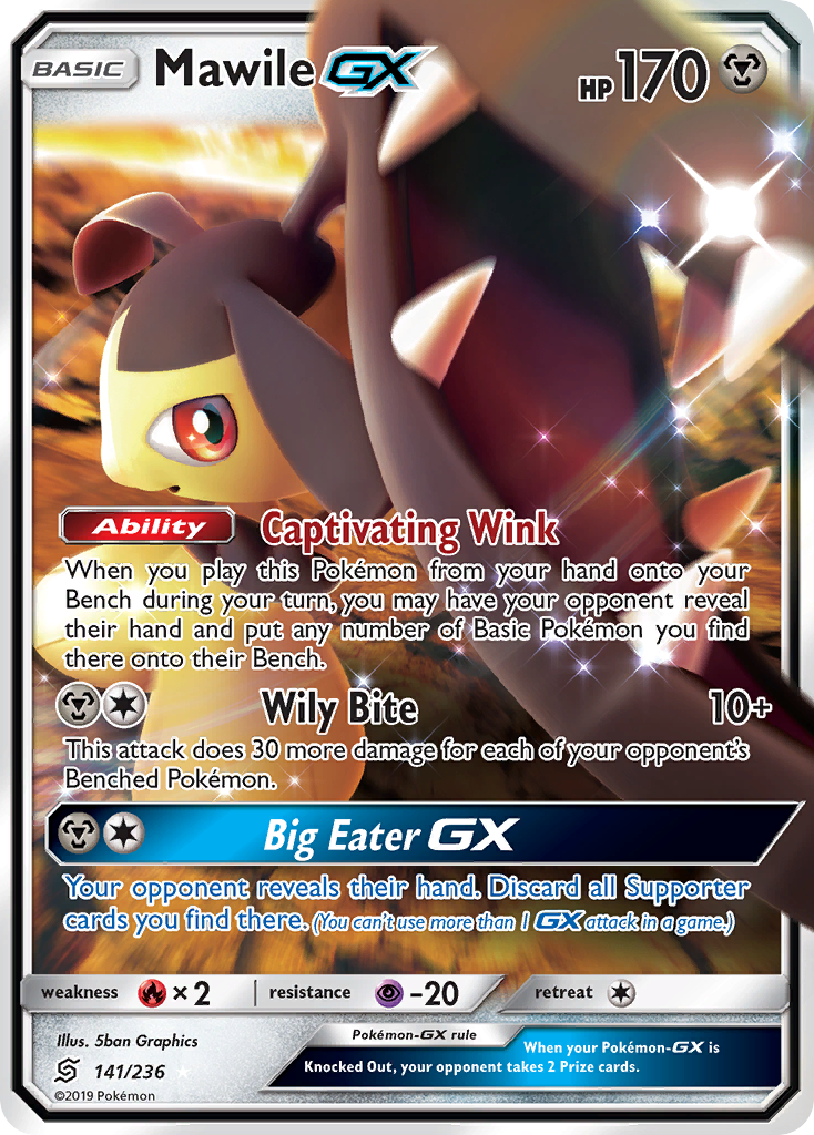 Mawile GX (141/236) [Sun & Moon: Unified Minds] | Good Games Adelaide SA