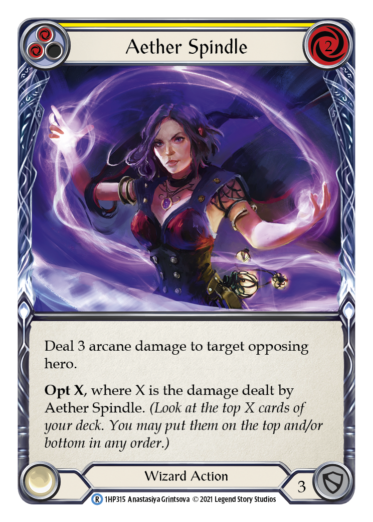 Aether Spindle (Yellow) [1HP315] | Good Games Adelaide SA
