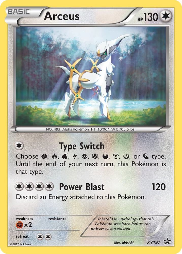 Arceus XY197 (XY Promos)  - Holofoil | Good Games Adelaide SA