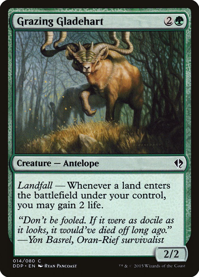 Grazing Gladehart 14 (Duel Decks: Zendikar vs. Eldrazi)  | Good Games Adelaide SA