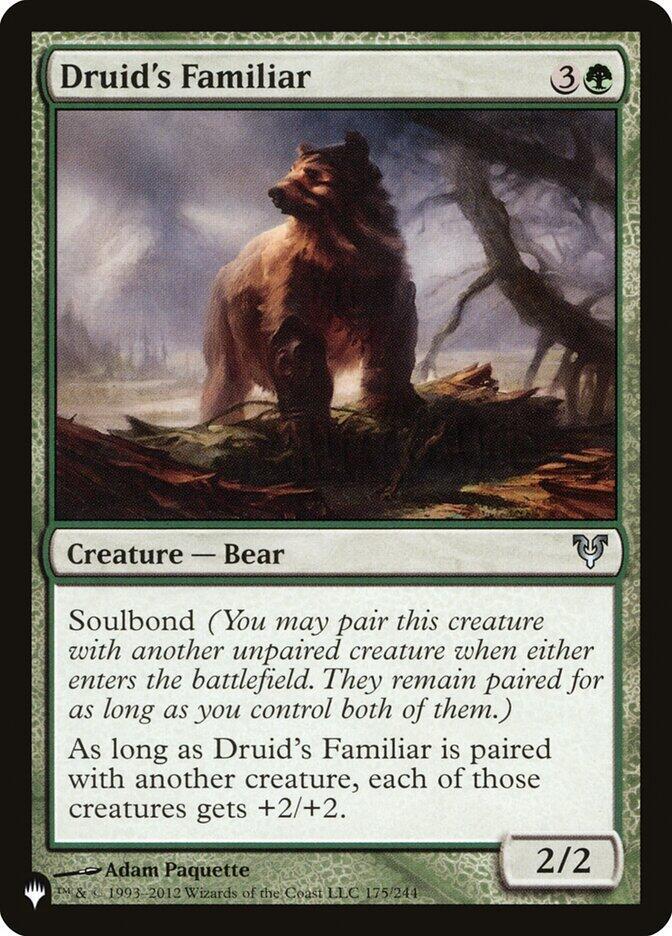 Druids Familiar 175/244 (The List Reprints)  | Good Games Adelaide SA