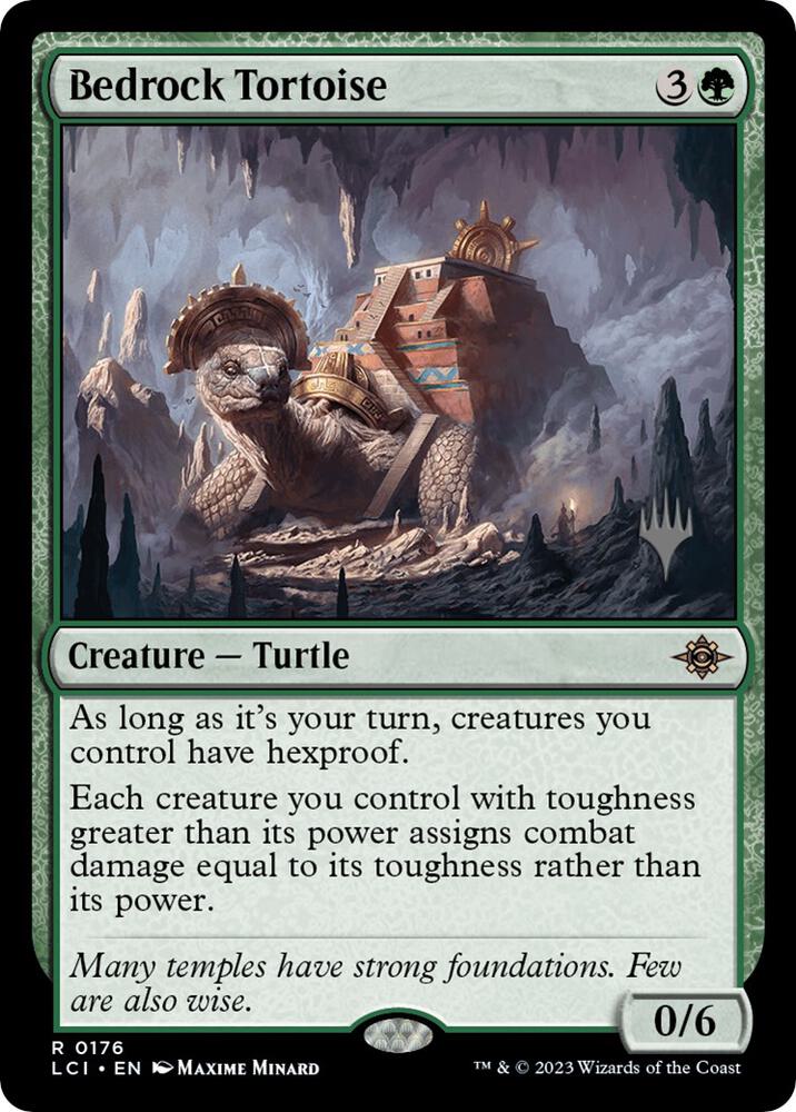 Bedrock Tortoise 176 (Promo Pack: The Lost Caverns of Ixalan)  | Good Games Adelaide SA