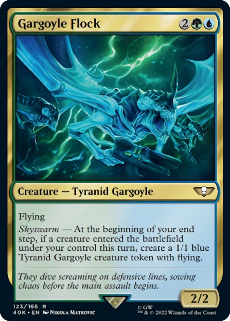 Gargoyle Flock (Surge Foil) [Universes Beyond: Warhammer 40,000] | Good Games Adelaide SA