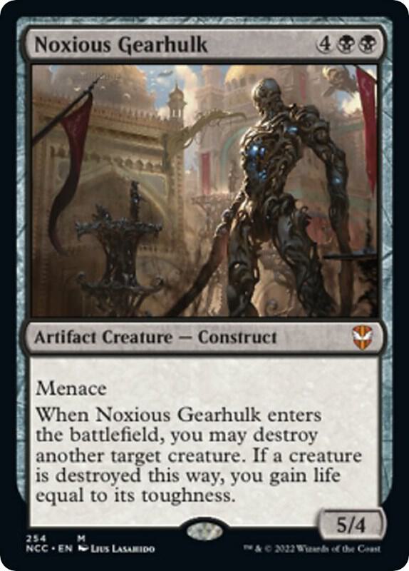 Noxious Gearhulk 254 (Commander: Streets of New Capenna)  | Good Games Adelaide SA