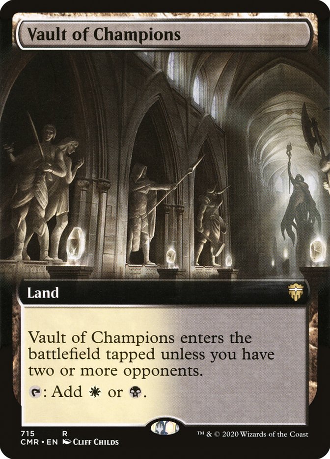 Vault of Champions (Extended) [Commander Legends] | Good Games Adelaide SA