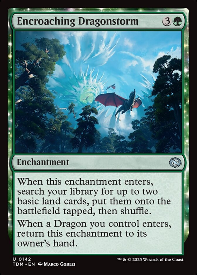Encroaching Dragonstorm 142 (Tarkir: Dragonstorm)  | Good Games Adelaide SA