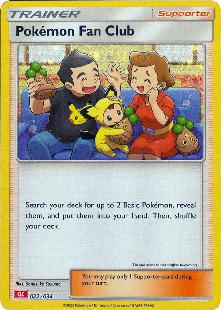 Pokemon Fan Club CLC 022/034 (Trading Card Game Classic)  - Holofoil | Good Games Adelaide SA