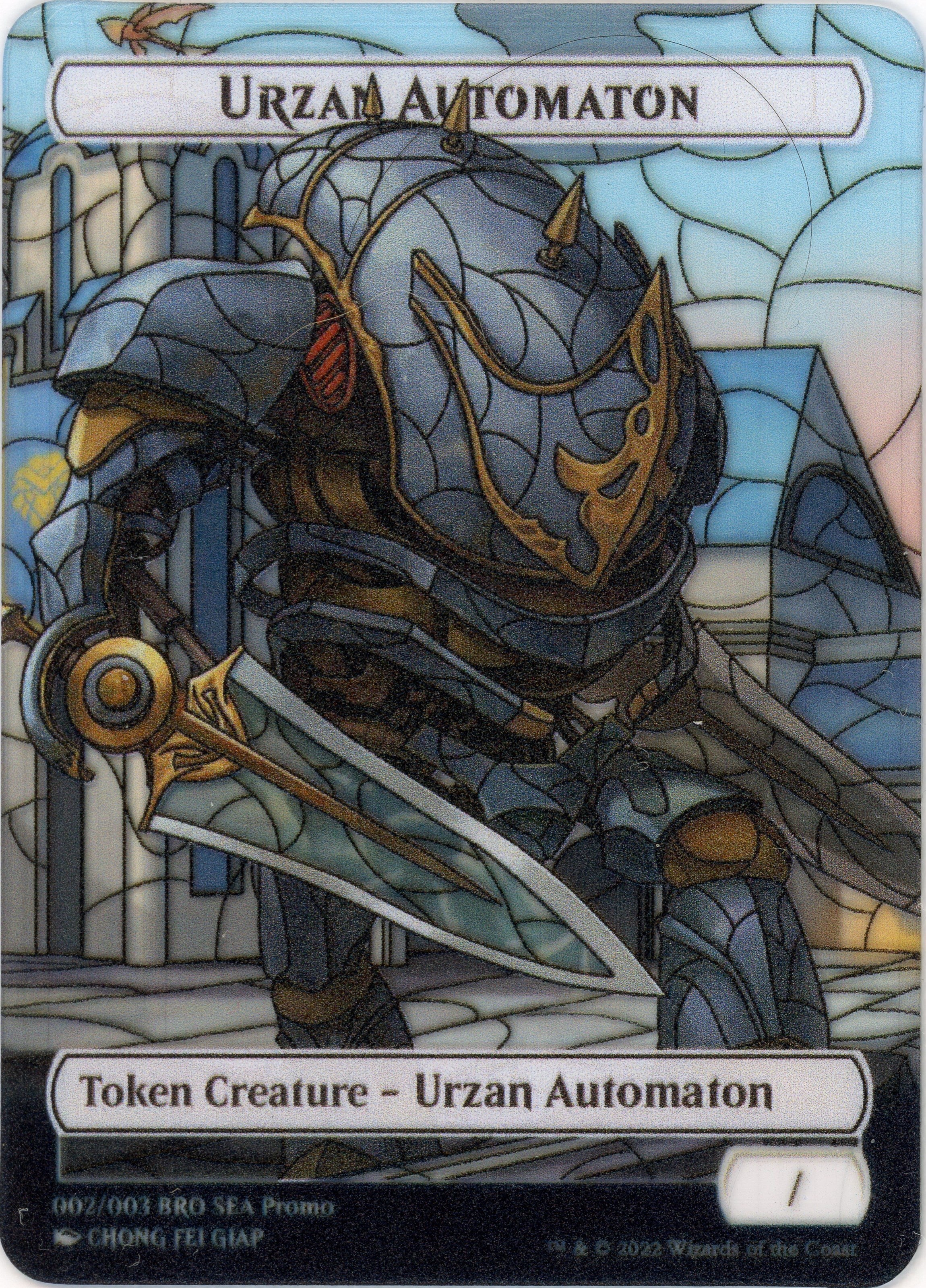 Urzan Automaton Token (SEA Exclusive) [The Brothers' War Tokens] | Good Games Adelaide SA
