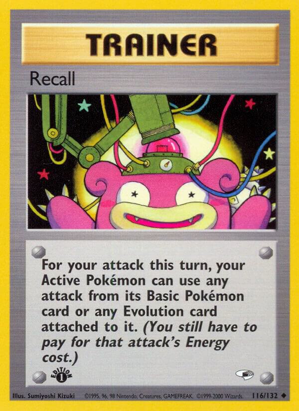 Recall 116/132 (Gym Heroes)  - 1st Edition | Good Games Adelaide SA