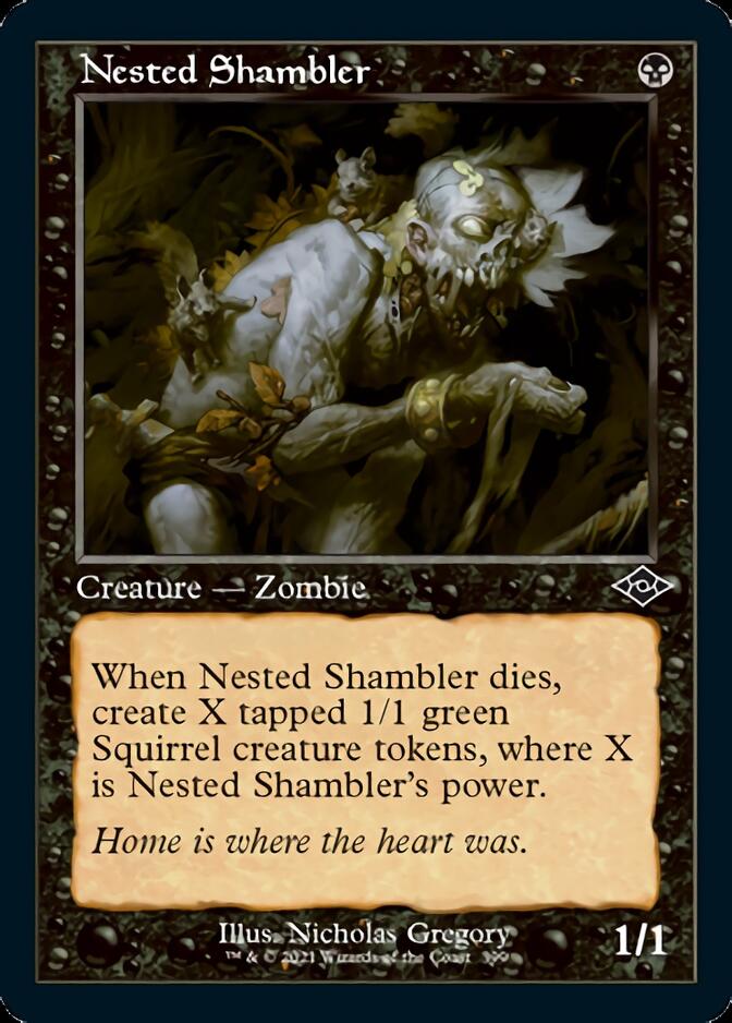 Nested Shambler (Retro Etched Foil) [Modern Horizons 2] | Good Games Adelaide SA