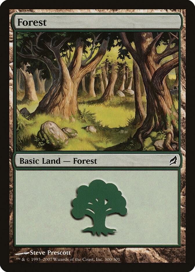 Forest 300 (Lorwyn)  - Foil | Good Games Adelaide SA