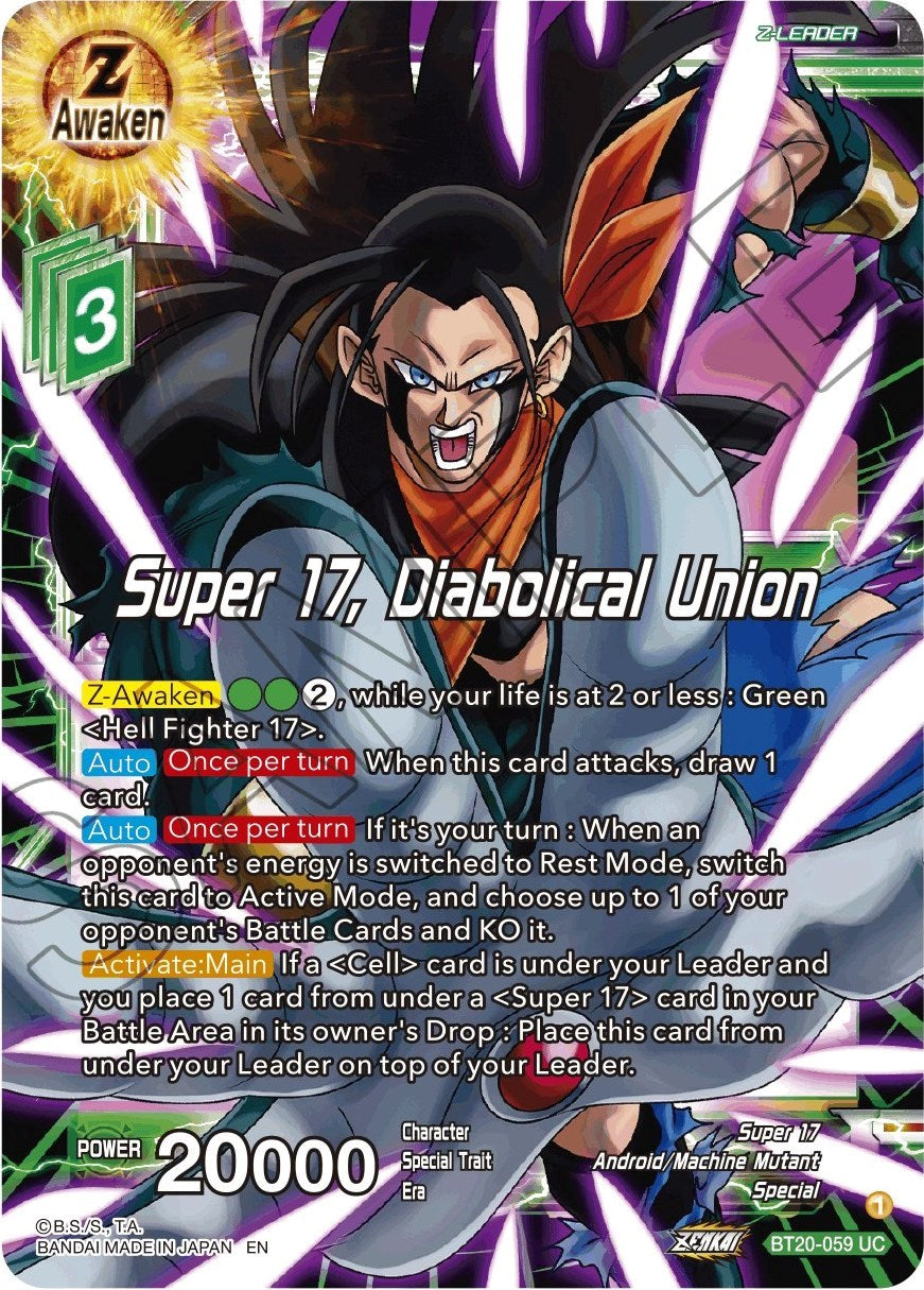 Super 17, Diabolical Union (BT20-059) [Power Absorbed] | Good Games Adelaide SA
