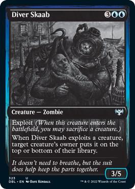 Diver Skaab 323 (Innistrad: Double Feature)  - Foil | Good Games Adelaide SA