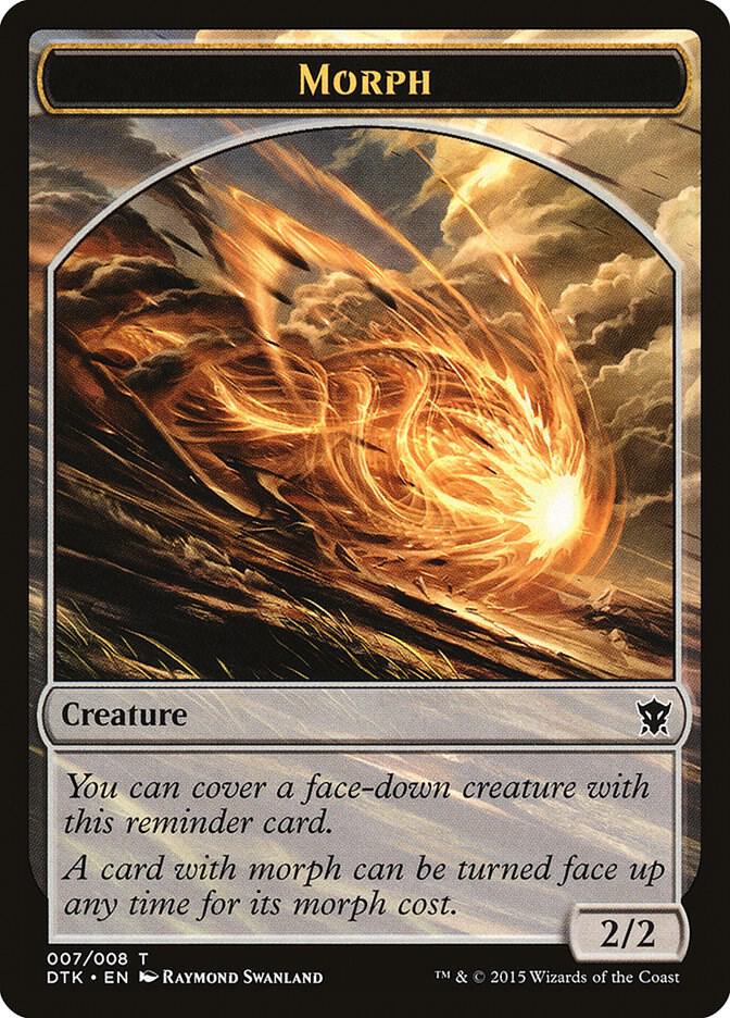 Morph Token 7 (Dragons of Tarkir)  | Good Games Adelaide SA