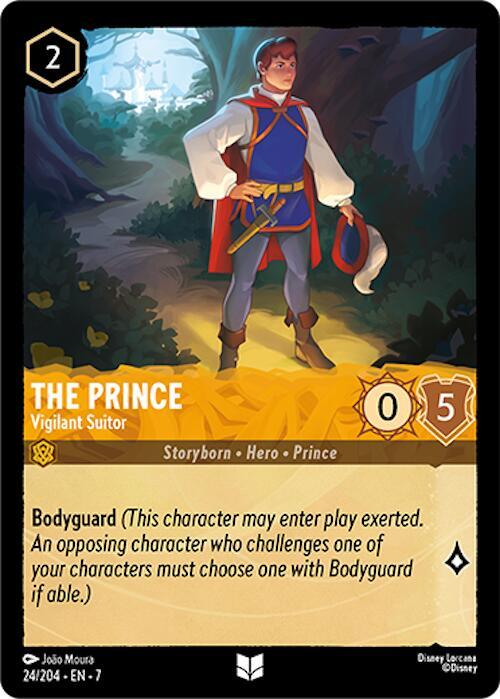 The Prince Vigilant Suitor 24/204 (Archazia's Island)  | Good Games Adelaide SA