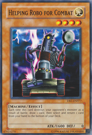 Helping Robo For Combat [DR1-EN077] Common | Good Games Adelaide SA