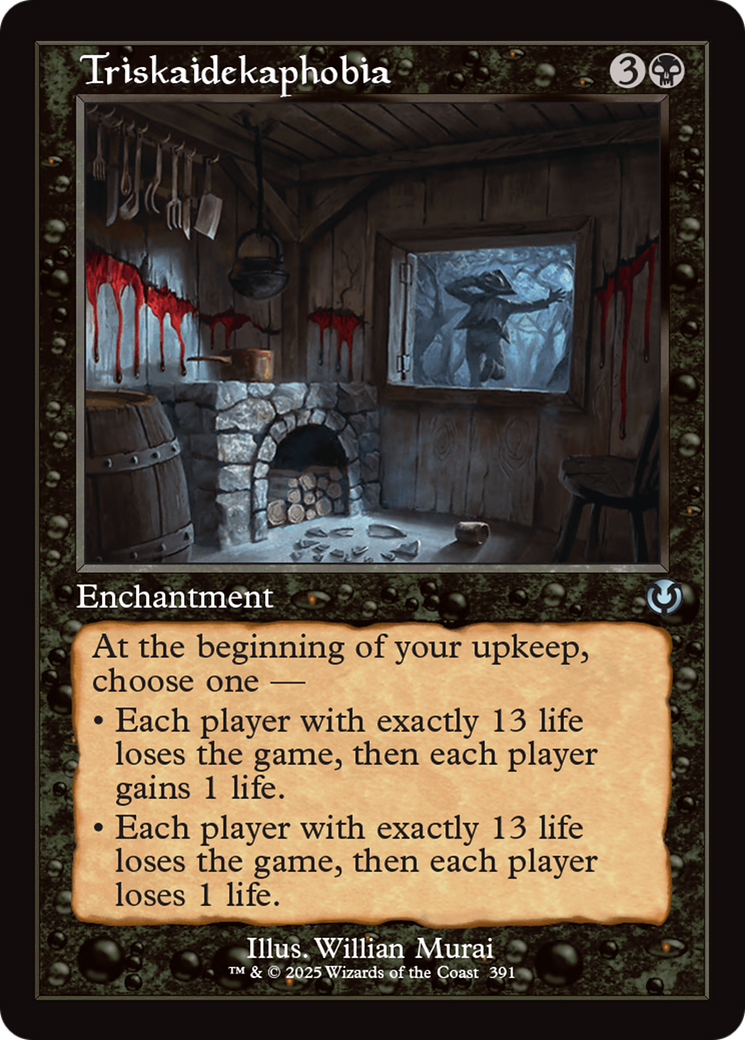 Triskaidekaphobia (Retro Frame) [Innistrad Remastered] | Good Games Adelaide SA