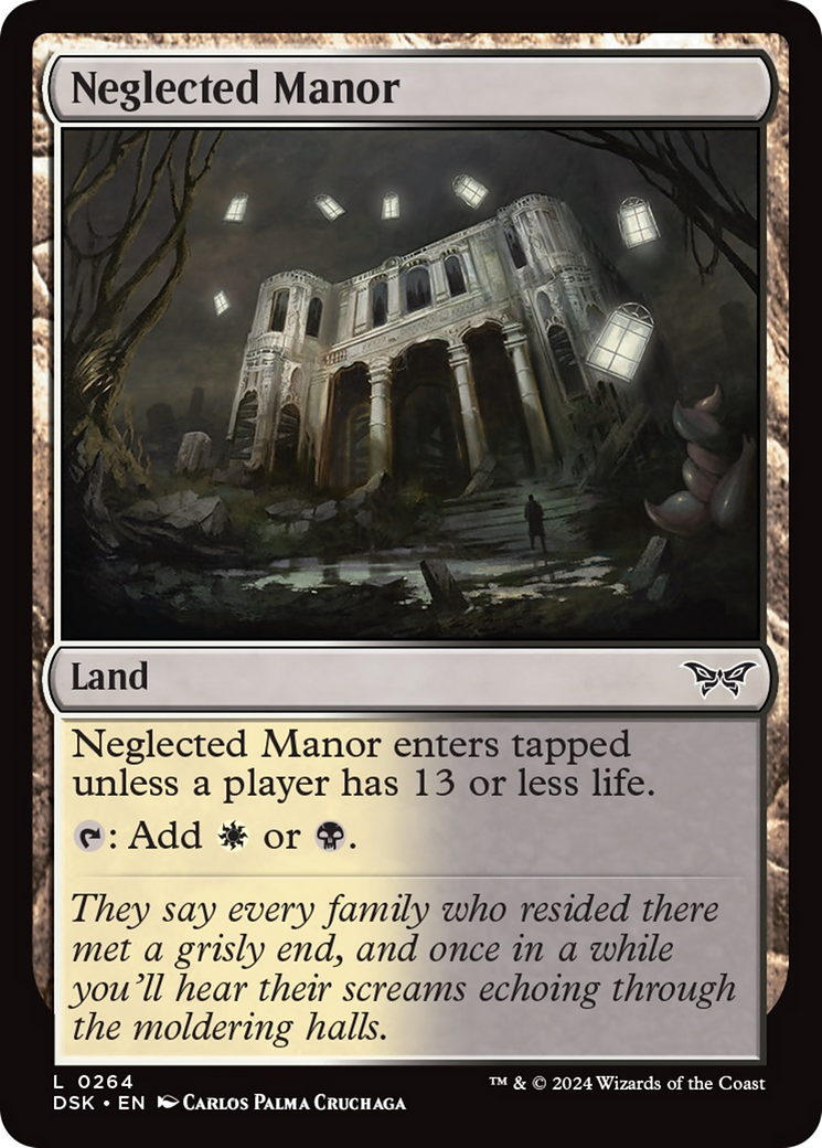 Neglected Manor [Duskmourn: House of Horror] | Good Games Adelaide SA