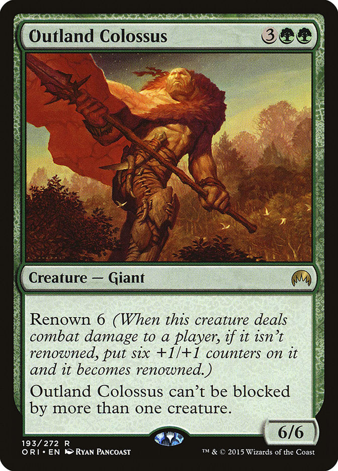 Outland Colossus 193 (Magic Origins)  | Good Games Adelaide SA