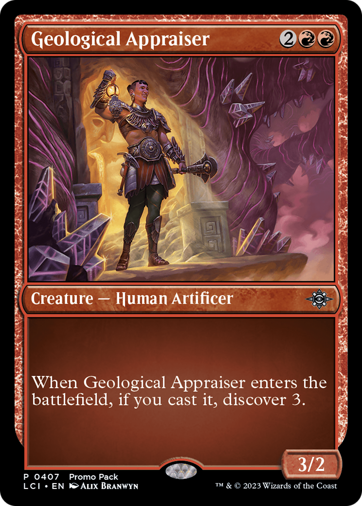 Geological Appraiser [The Lost Caverns of Ixalan Promos] | Good Games Adelaide SA