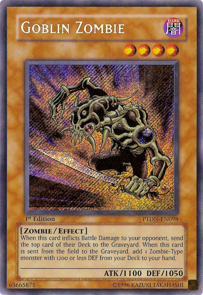 Goblin Zombie [PTDN-EN098] Secret Rare | Good Games Adelaide SA