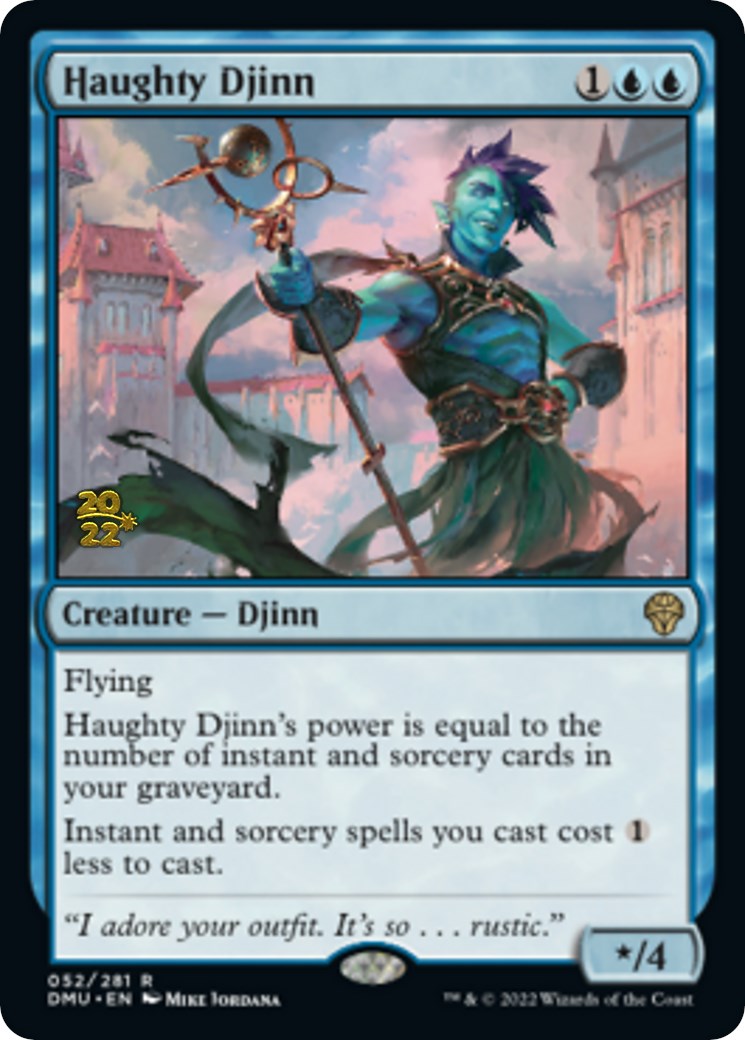 Haughty Djinn [Dominaria United Prerelease Promos] | Good Games Adelaide SA