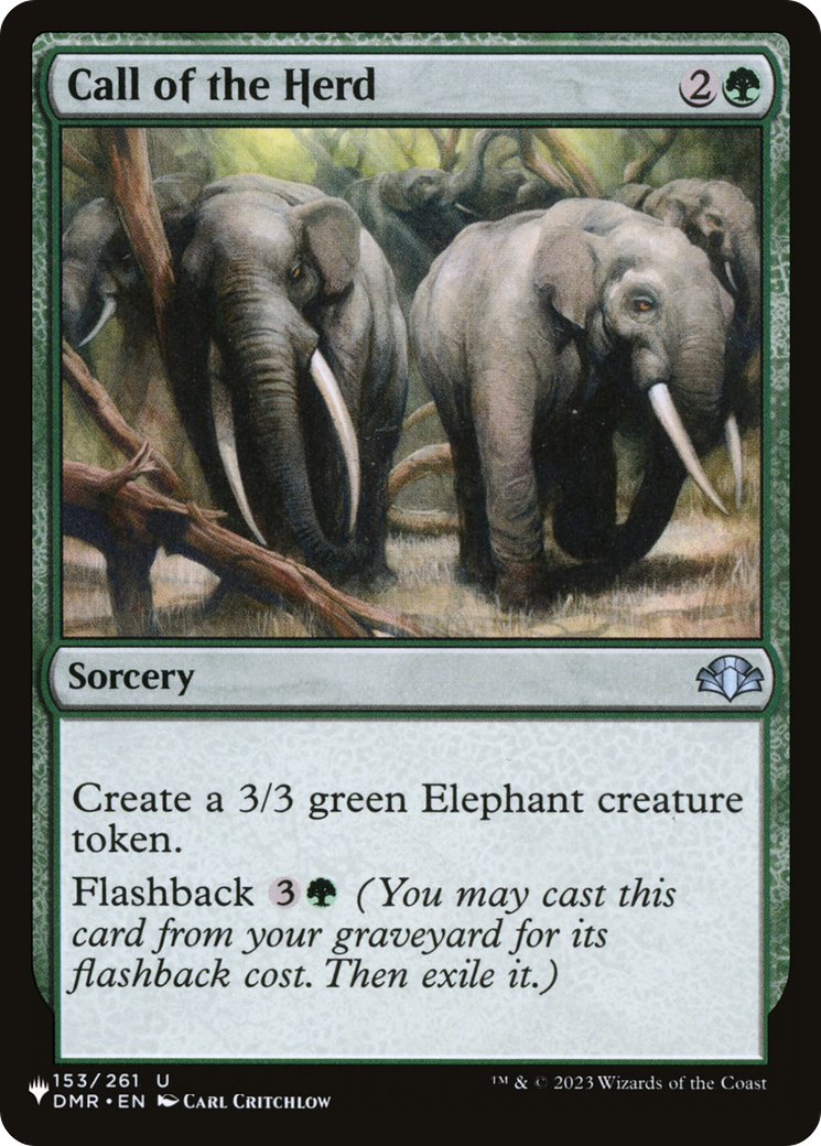Call of the Herd [The List Reprints] | Good Games Adelaide SA