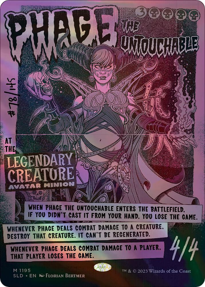 Phage the Untouchable 1195 (Secret Lair Drop Series)  - Foil | Good Games Adelaide SA