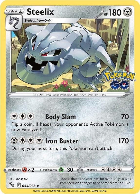 Steelix 044/078 (Pokemon GO)  | Good Games Adelaide SA