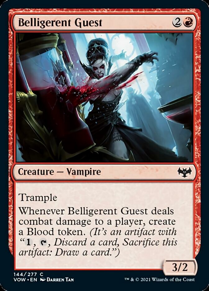 Belligerent Guest [Innistrad: Crimson Vow] | Good Games Adelaide SA